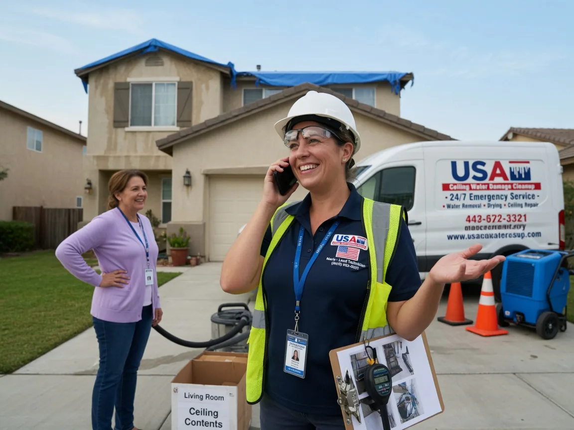 Ceiling Water Damage Restoration Clovis, CA FAQs
