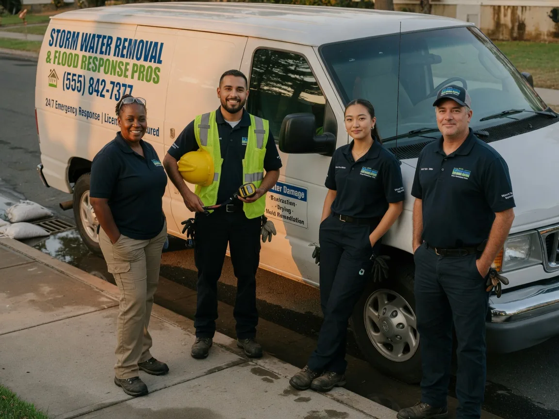 Storm Damage Water Removal company in Clovis, CA