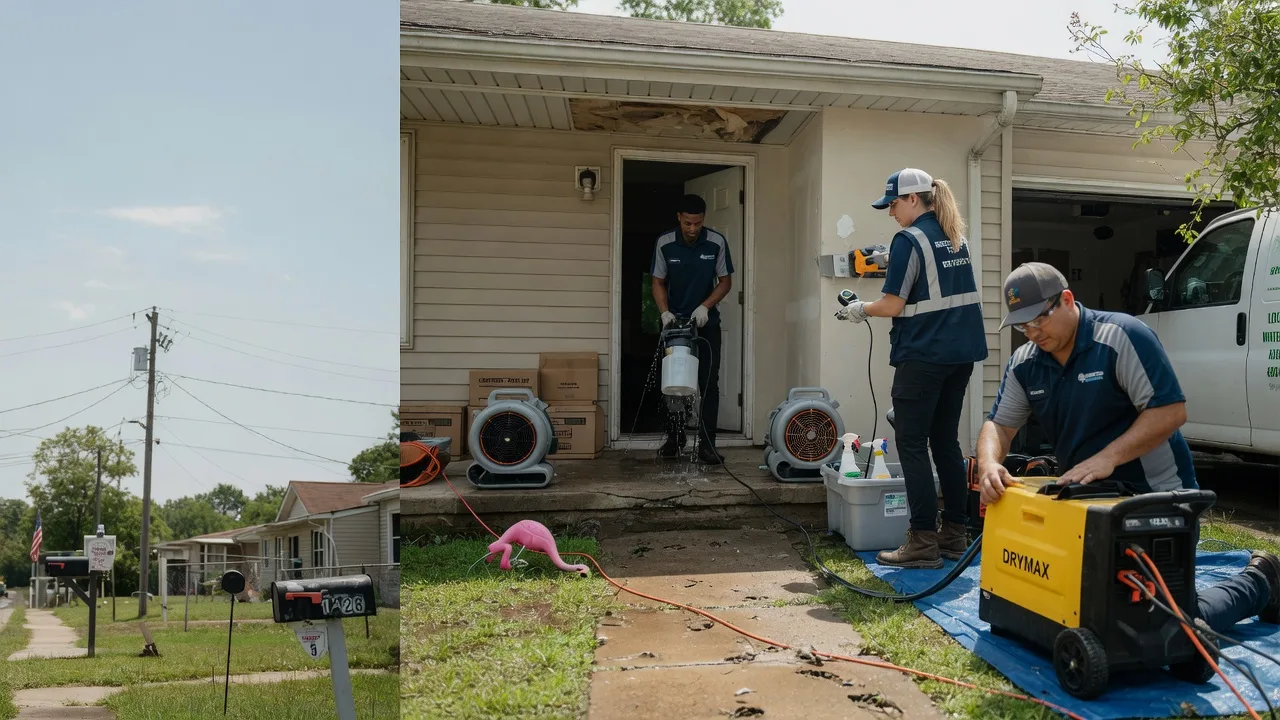 Storm Damage Water Removal in Clovis, CA near me